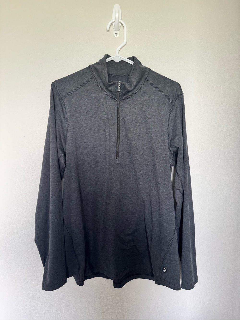 Women’s Dark Gray Quarter-Zip Performance Pullover